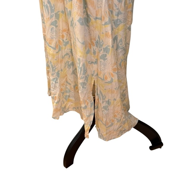 BP. Womens Floral Paisley Ruched Mini Halter Lined Dress Size 3X Y2K revival - Picture 7 of 14